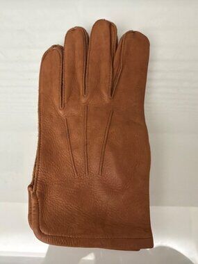 L.L. Bean Sta-Soft Deer Skin Men’s Leather Gloves Size L